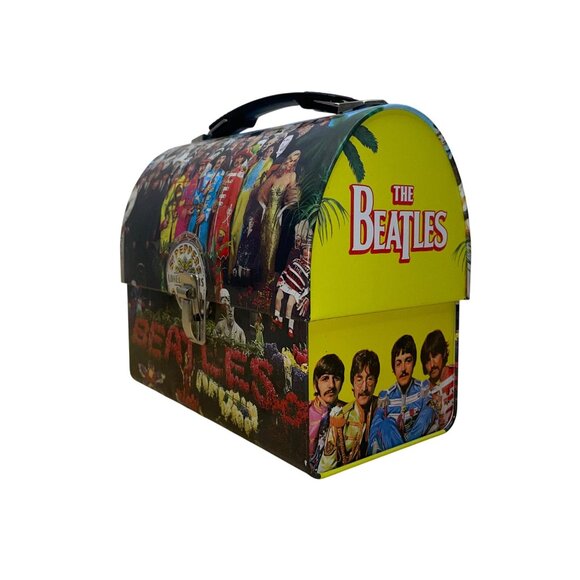 The Beatles Colorful Metal Sgt. Pepper’s Lonely Hearts Club Retro Lunch Box - Picture 2 of 7